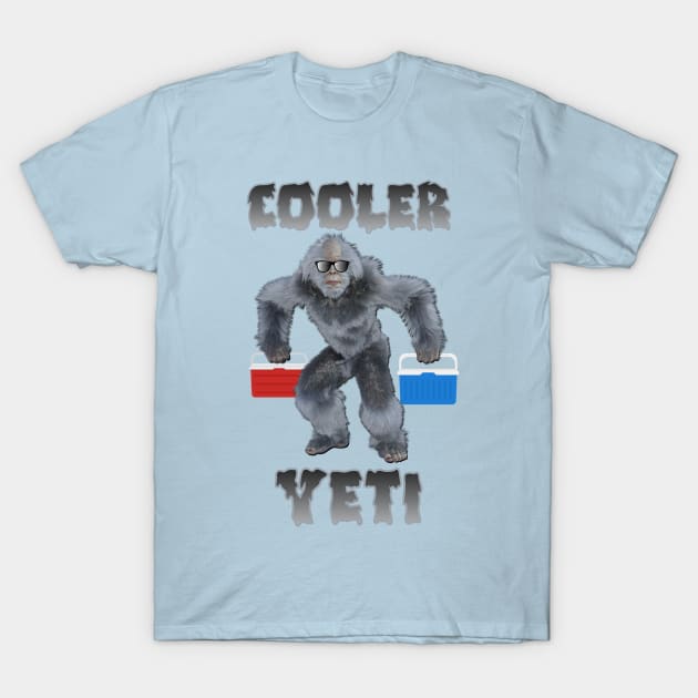 Cooler Yeti T-Shirt by Dead Is Not The End